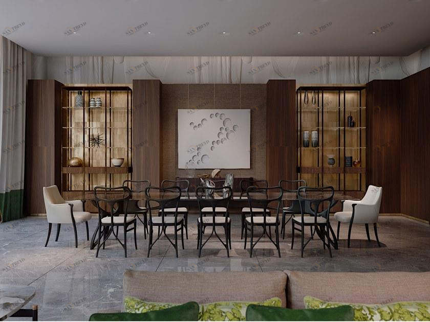 Bellotti Ezio Буазери из орехового дерева каналетто с элементами контейнера Gea 2018-50