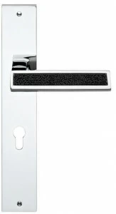 LINEA CALI' Ручка в современном стиле с кристаллами Swarovski® на пластине Riflesso rocks