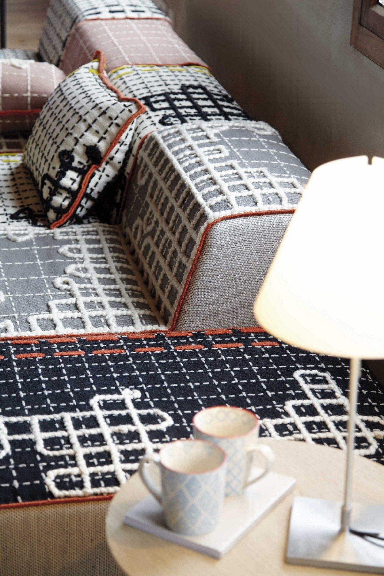 Ковер ручной работы GAN Bandas ARCH-00119792 - Вид №3