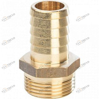 Штуцер НР 3/4"х25 латунь STOUT SFT0035003425