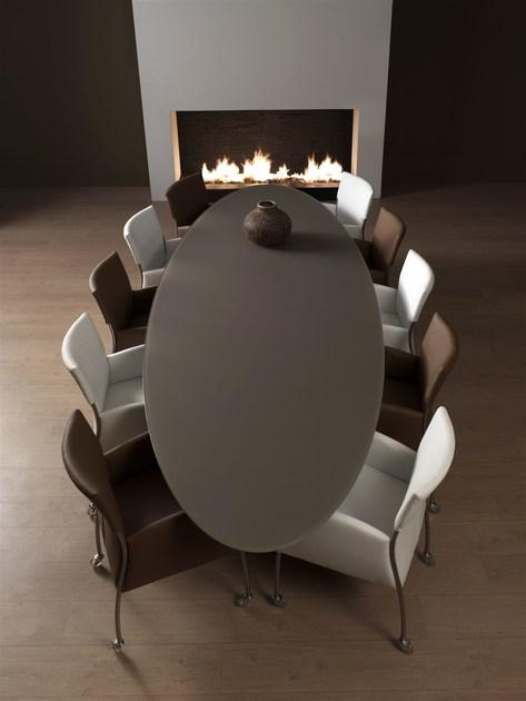 Joli Овальный керамический обеденный стол Elyps sun-id-1462466 - Вид №3