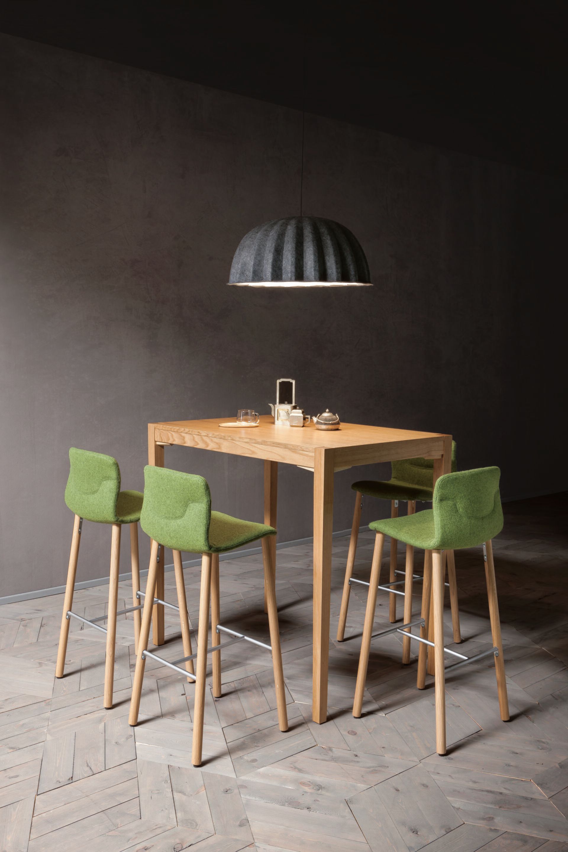 Стул из инженерного пластика с деревянным каркасом GABER ARCH-00074153 - Вид №5