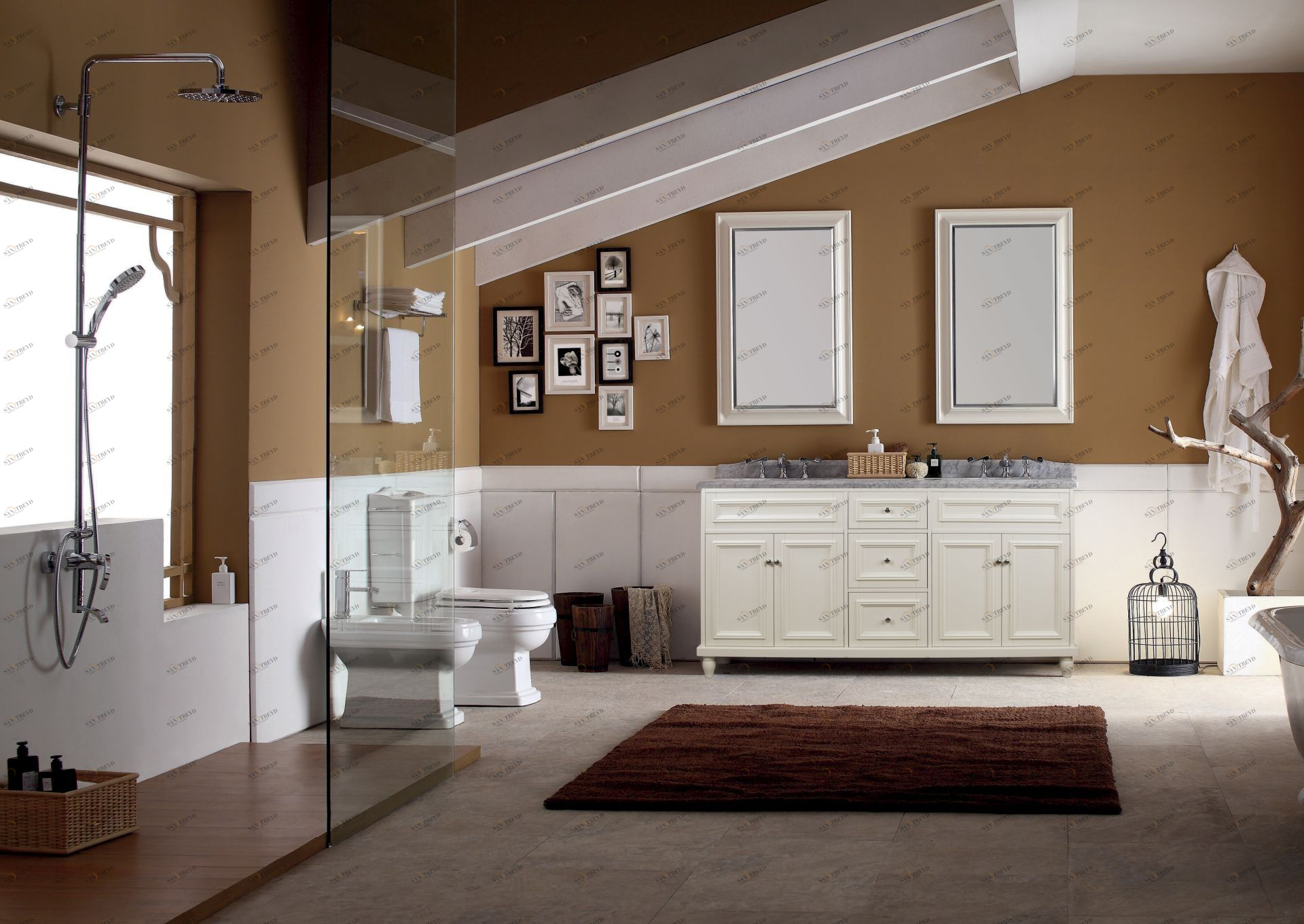 Тумба SOLE 165 арт. TS-8007-C Белый Tessoro TS8007CW