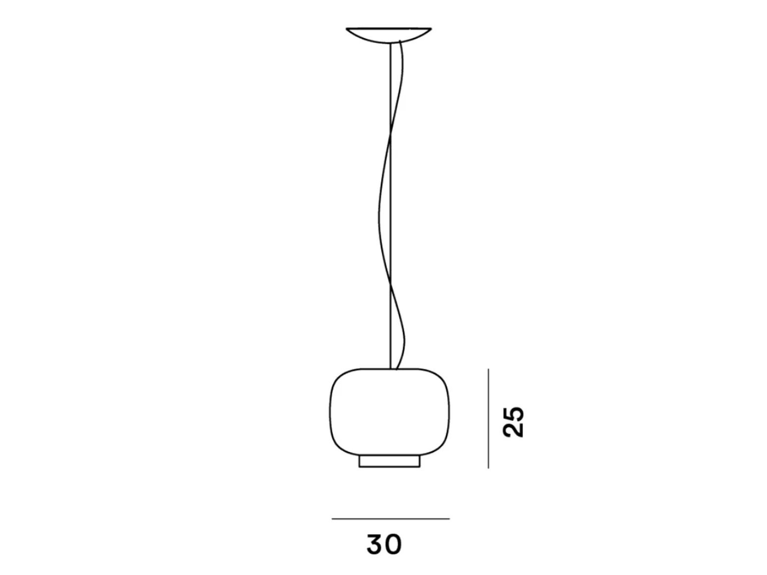 Выдувное стекло светодиодный подвесной светильник Foscarini Chouchin ARCH-00039633 - Вид №4