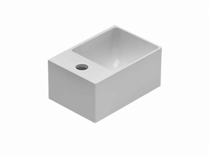 Керамическая прямоугольная ручная мойка Ceramica Globo плиты ARCH-00074223