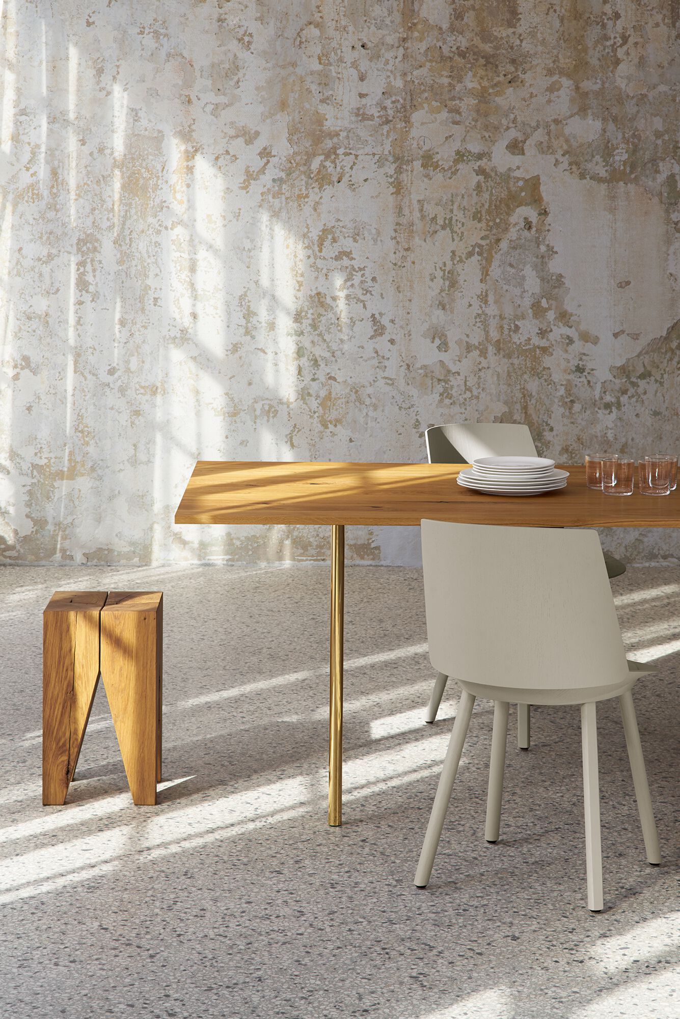 Табурет из массива дерева e15 BACKENZAHN™ ARCH-00066592 - Вид №24