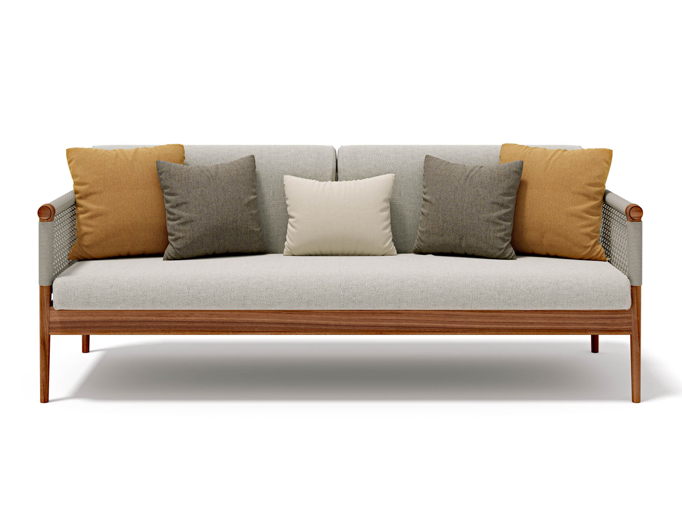 3-местный садовый диван из веревки и ткани Atmosphera Lodge .25 ARCH-00150016 - Вид №9