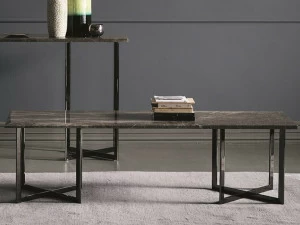 Bodema Прямоугольный мраморный журнальный столик Blunt Blu001