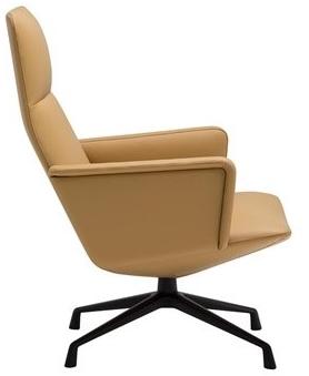 Andreu World 4-спицевое кресло с высокой спинкой Capri lounge Bu1693 - Вид №2