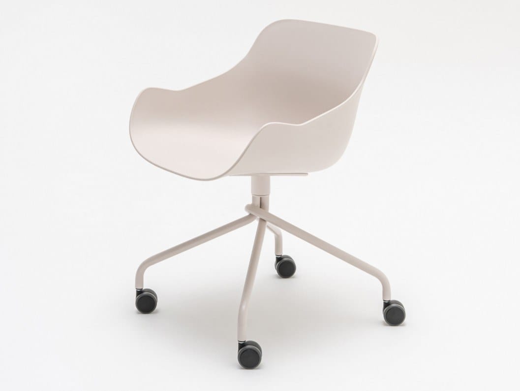 Полипропиленовое вращающееся кресло с колесами MDD Baltic ARCH-00107014 - Вид №3