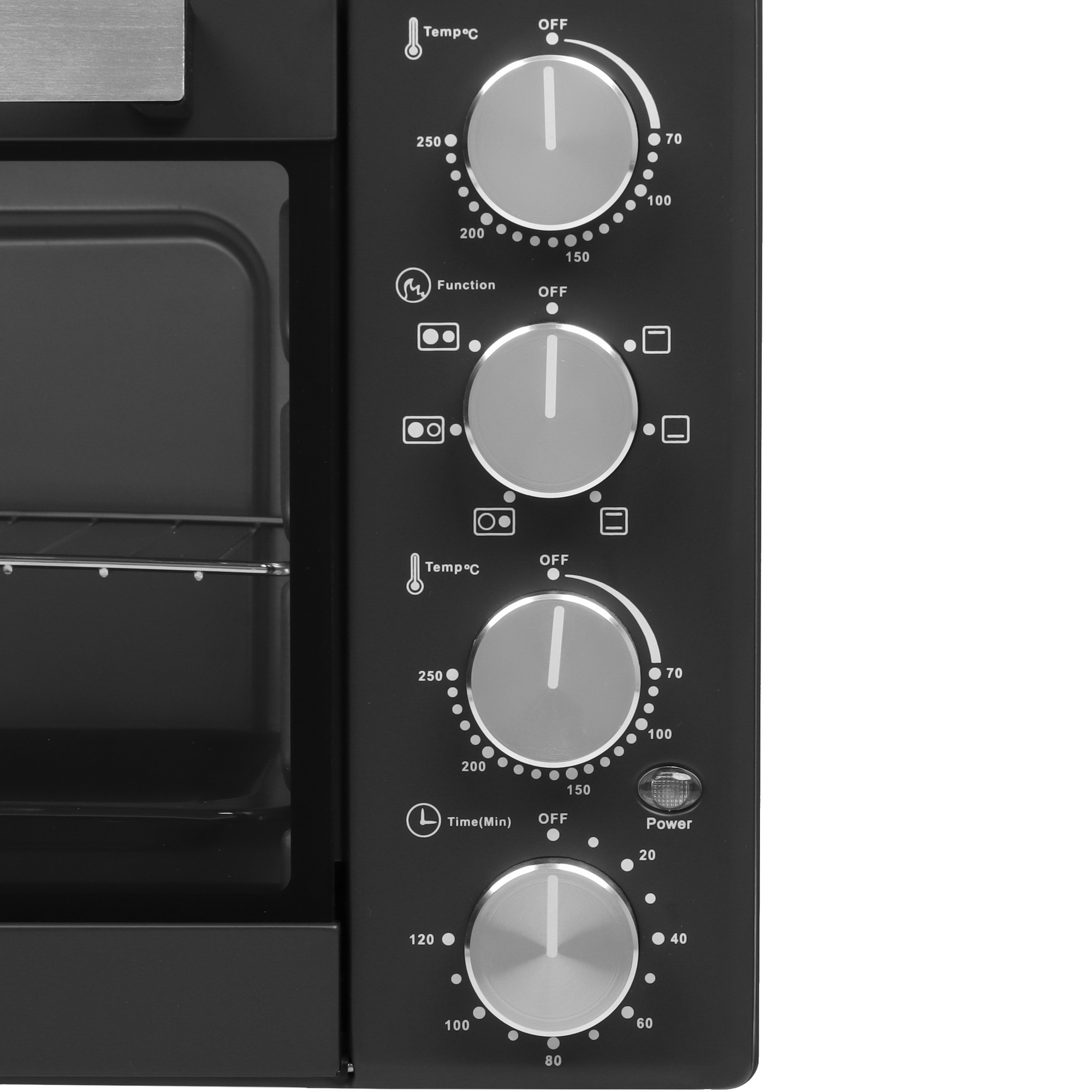 9080984 Мини-печь Kraft KFC-MOHP 380 HDGR серый STDN-0147628 - Вид №3