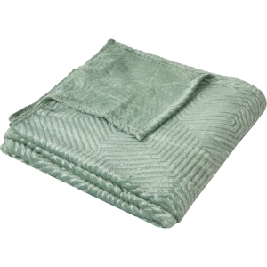 Плед Berta 150x200 см жаккард цвет зеленый