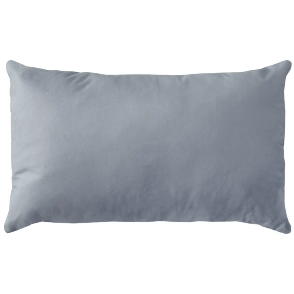 Декоративная подушка Ламия 30x50 см в сером бархате 89426294 Santreyd STLM-1579553