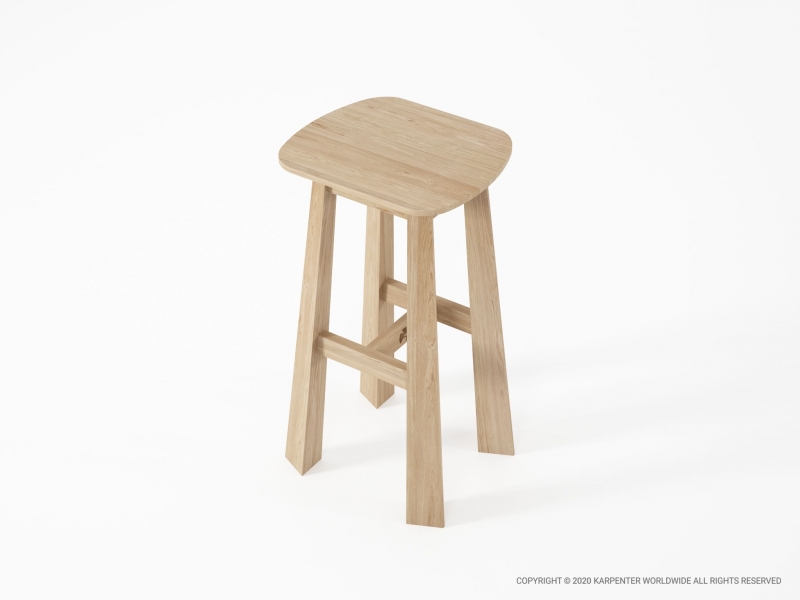 611_1314 Табурет прямоугольной формы Karpenter East - Вид №1