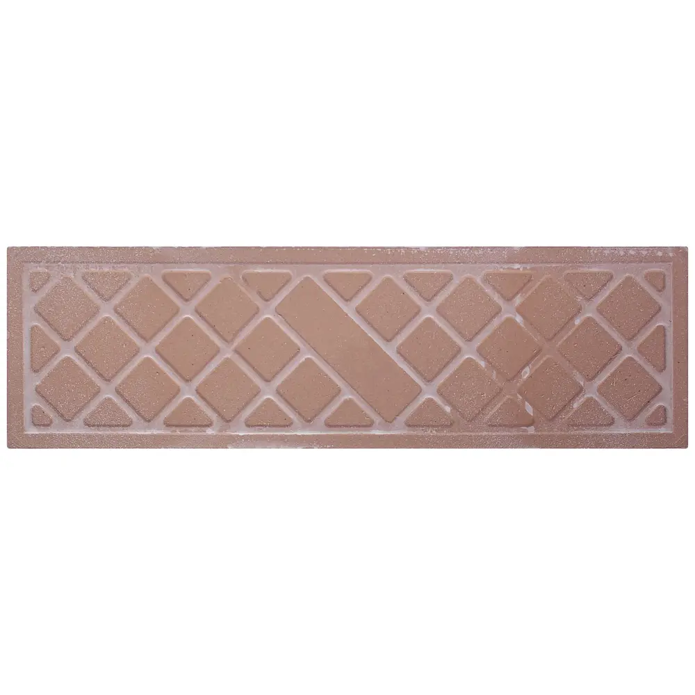 Глазурованный керамогранит Belani Матео 7.5x25 см 0.79 м² цвет белый текстурированный STLM-2010589 - Вид №3