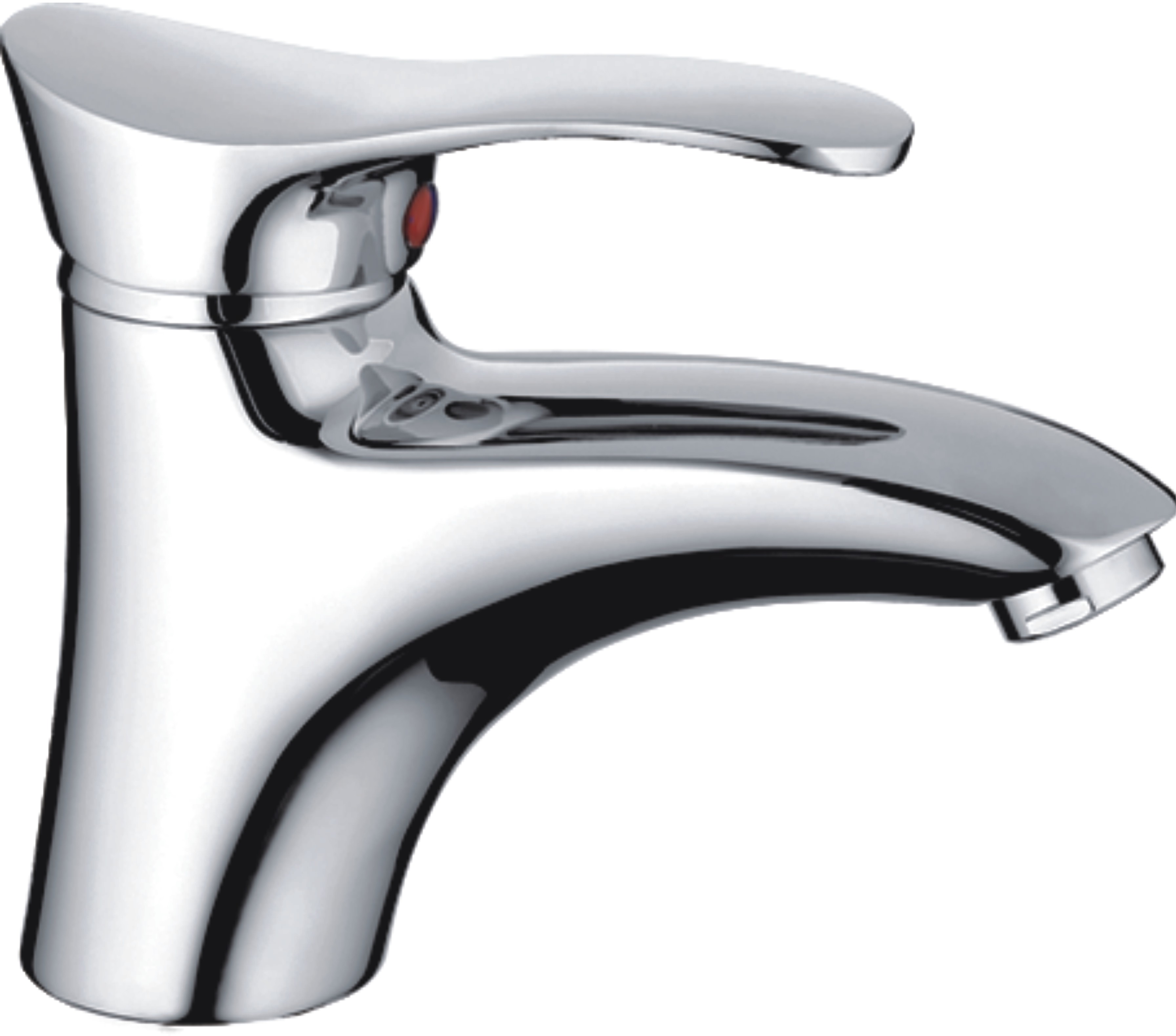 HB1001 Смеситель для раковины , хром Haiba  - Вид №1