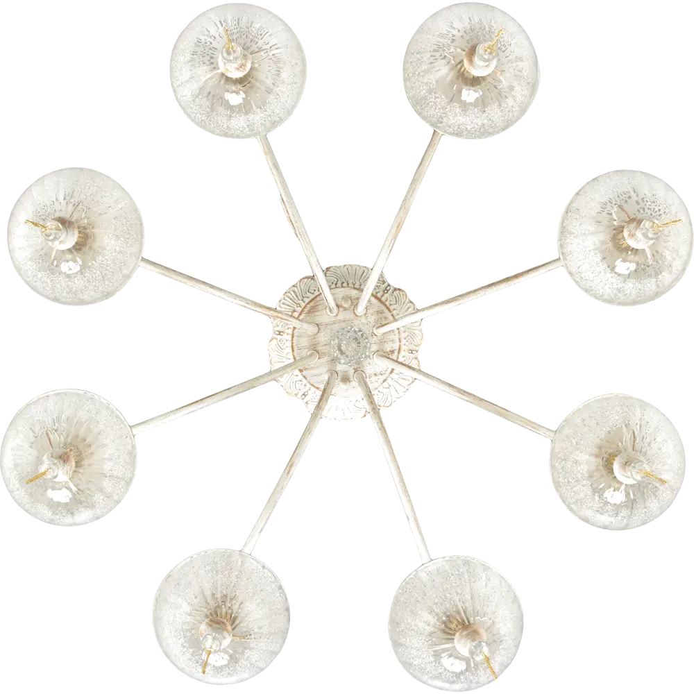 Люстра «Grace» 655/8PL 8хЕ14х40 Вт цвет белый/золотой Escada STLM-2040595 - Вид №1