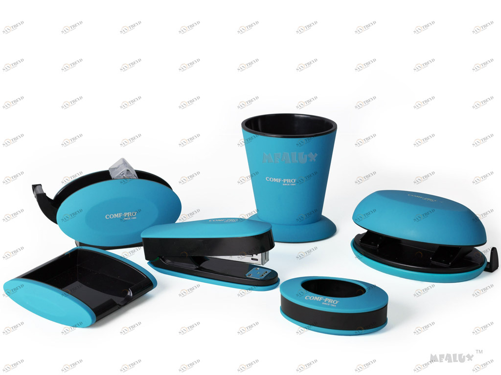 Набор канцтоваров синий COMF-PRO  261265 Голубой Santreyd 