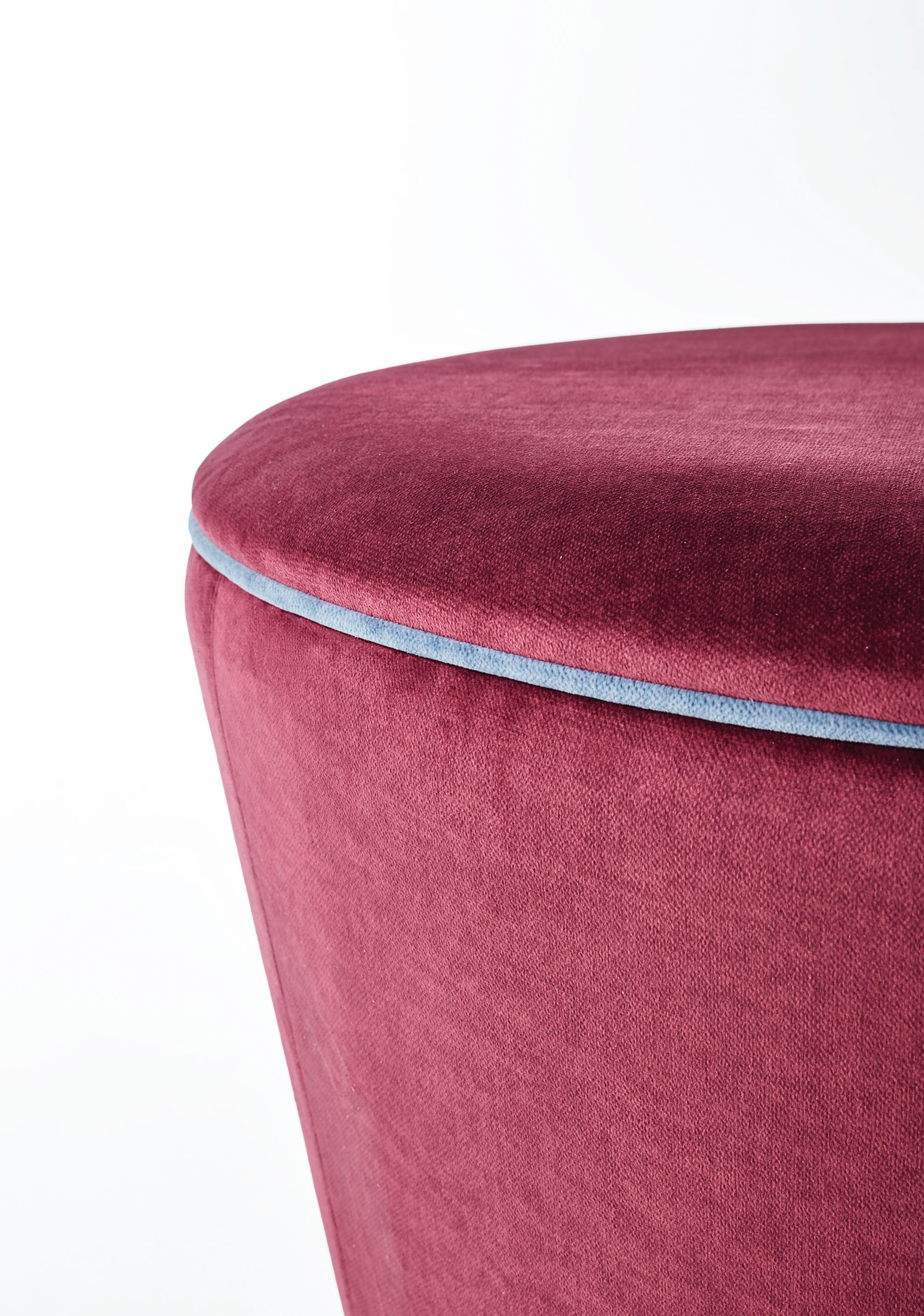 Круглый пуф Sedex вишня ARCH-00137881 - Вид №3