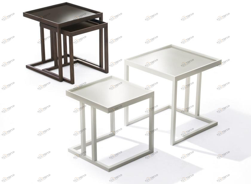 Pacini & Cappellini Низкий стол из массива дерева  5364 