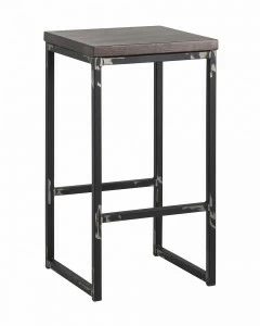 Барный стул коричневый с деревянным сиденьем "Симпл" STOOL GROUP  00-3945990 Коричневый