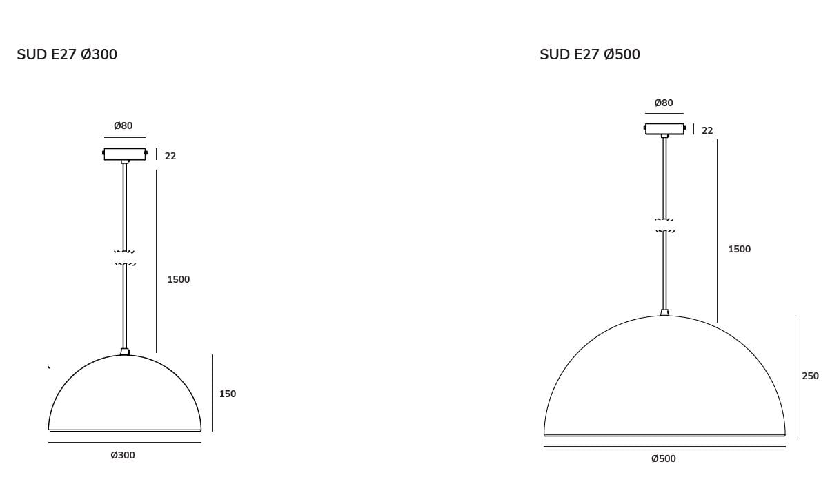 Алюминиевый подвесной светильник Exporlux SPHERE SU ARCH-00110397 - Вид №3