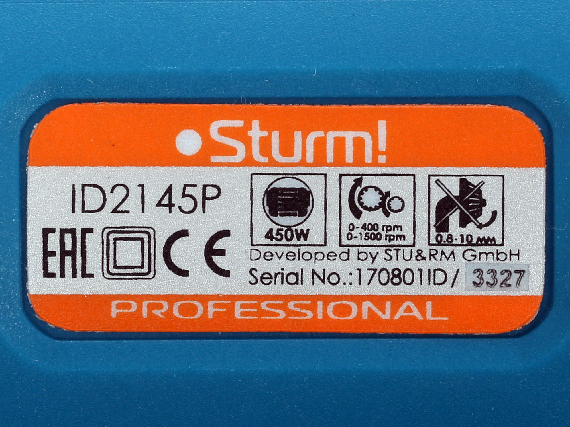 Дрель-шуруповерт Sturm! ID2145P 1086045 STDN-0122819 - Вид №3