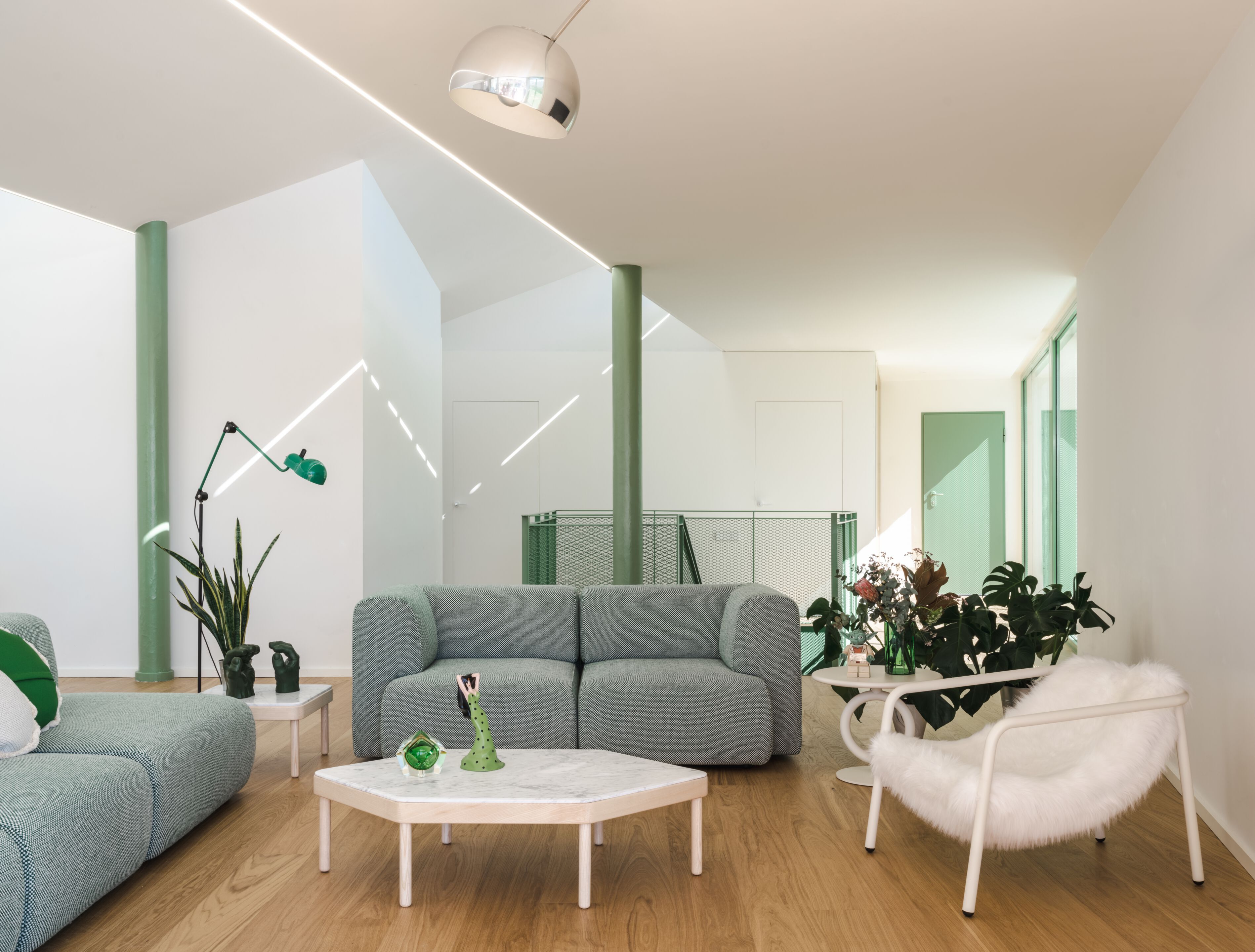 Меховое кресло с подлокотниками SANCAL ELLE MINI ARCH-00138704 - Вид №2