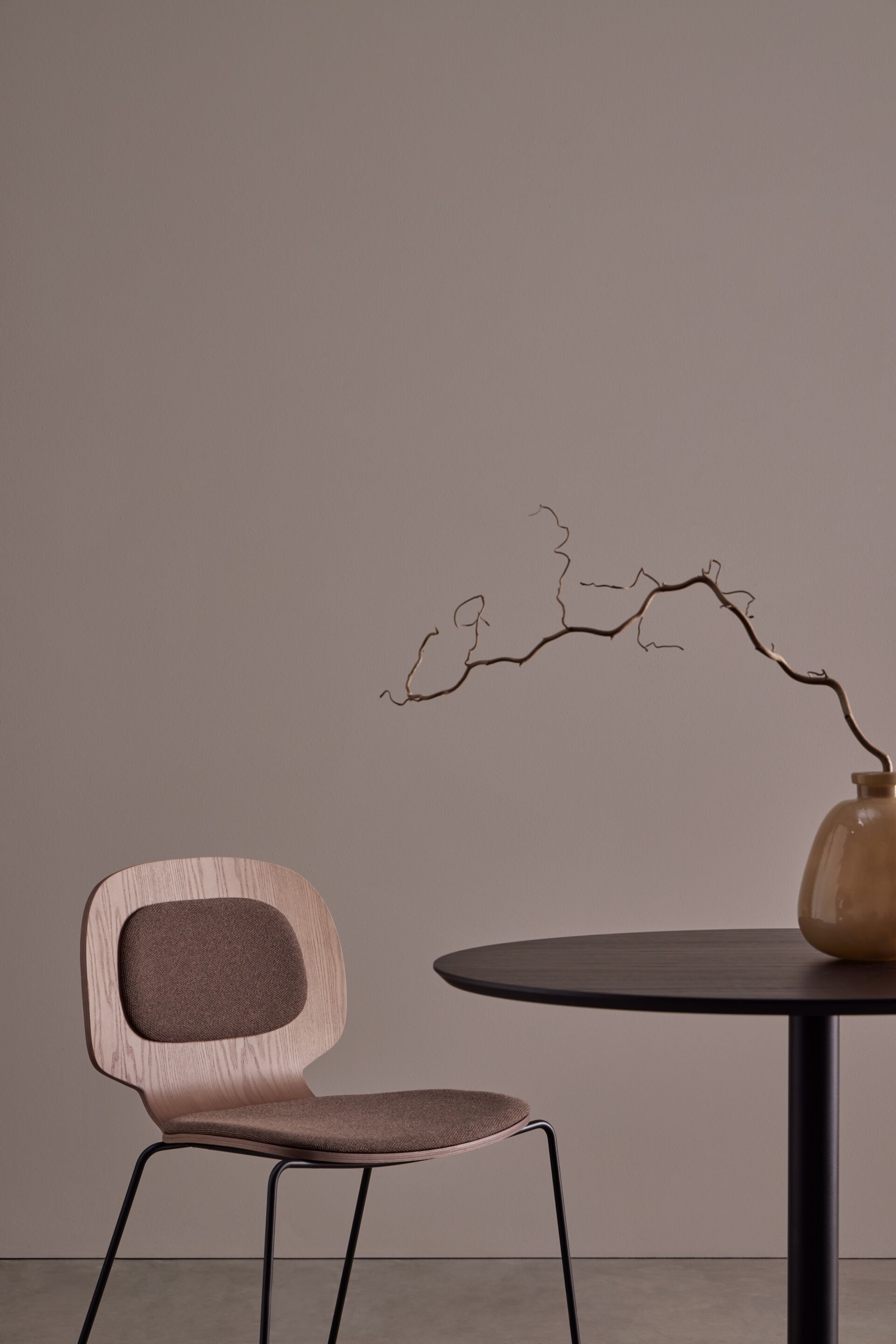 Стул из ясеня с мягким сиденьем Blasco&Vila Halo ARCH-00091896 - Вид №6