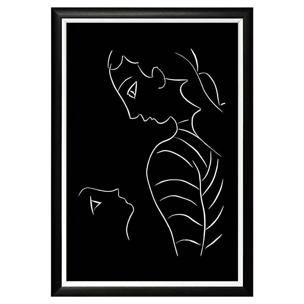 75369_1818 Арт-постер «Мать и дитя» Object Desire 