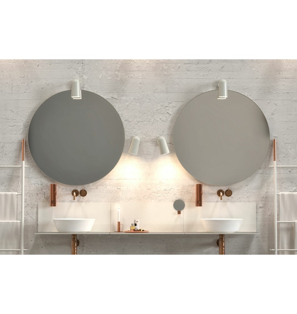 FROST Зеркало 4120 с крючком, круглое » медь Нержавеющая сталь Медь U4120-C  - Вид №7