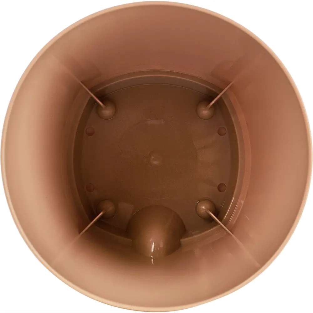 INGREEN Amsterdam — цветочный горшок с блюдцем в стиле молочный шоколад 84315828 STLM-0048384 - Вид №1