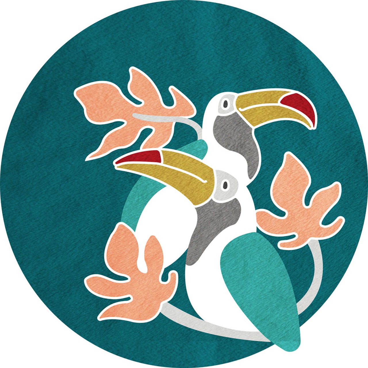 Круглый хлопковый коврик для детей Un Tapis à Paris Children ARCH-00092984 - Вид №1