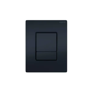 Панель смыва Aquatek для инсталляции — пневматическое управление в черном матовом исполнении 89434745