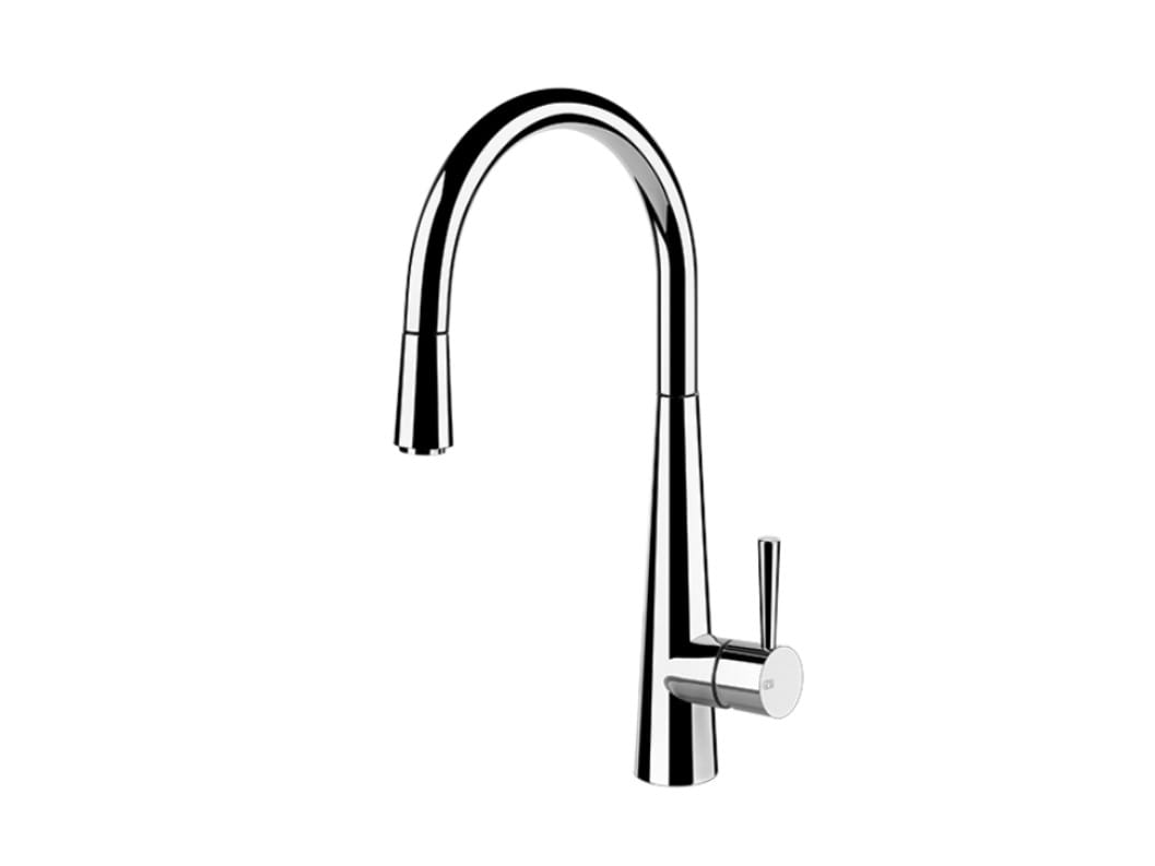 Смеситель для кухни из латуни со съемным ручным душем Gessi Just ARCH-00107994 - Вид №1