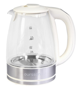 9081578 Электрочайник Oursson KE1744GD/IV бежевый