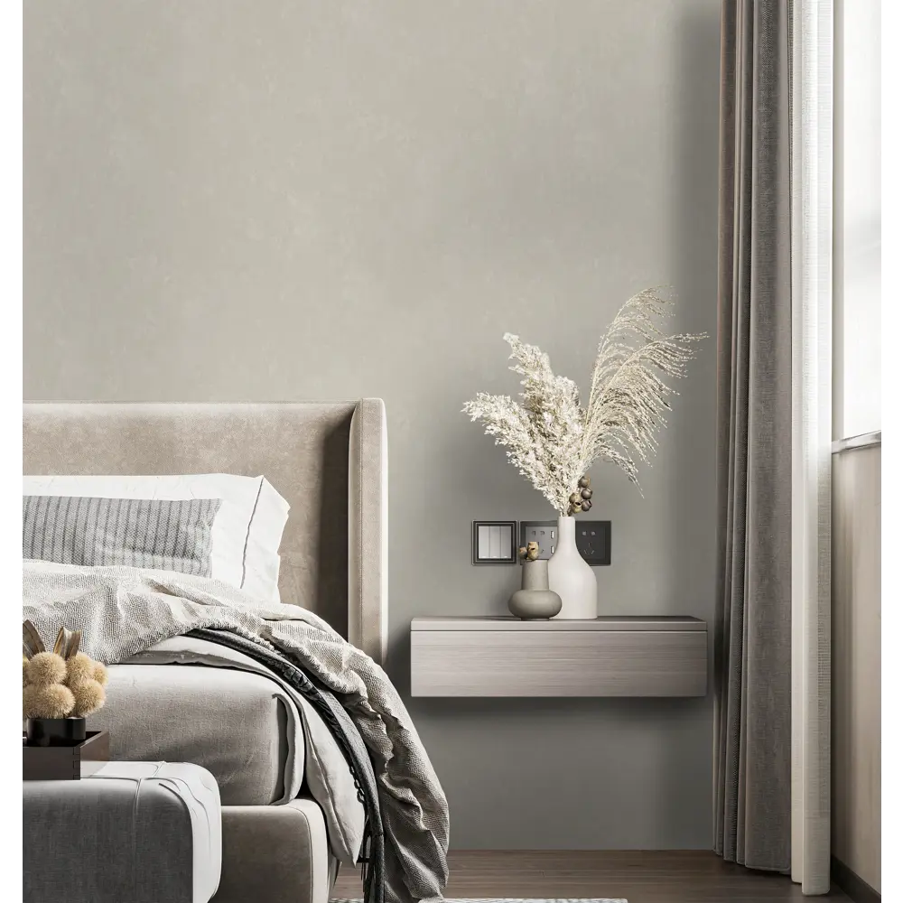 Обои флизелиновые Wallsecret Pazzle серо-бежевые 1.06 м 89416669 STLM-1565945 - Вид №4