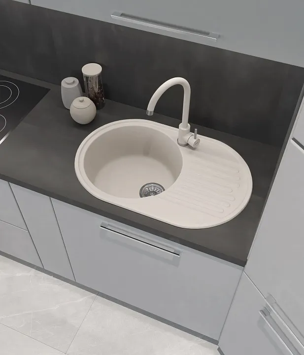 Кухонная мойка Кварц QUARZ S430 GranFest 18-S430 - Вид №5