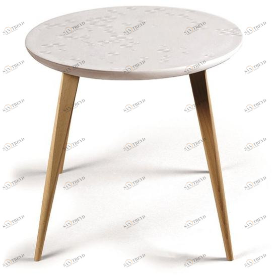 Lladró Круглый журнальный столик из фарфора Moment 01040229