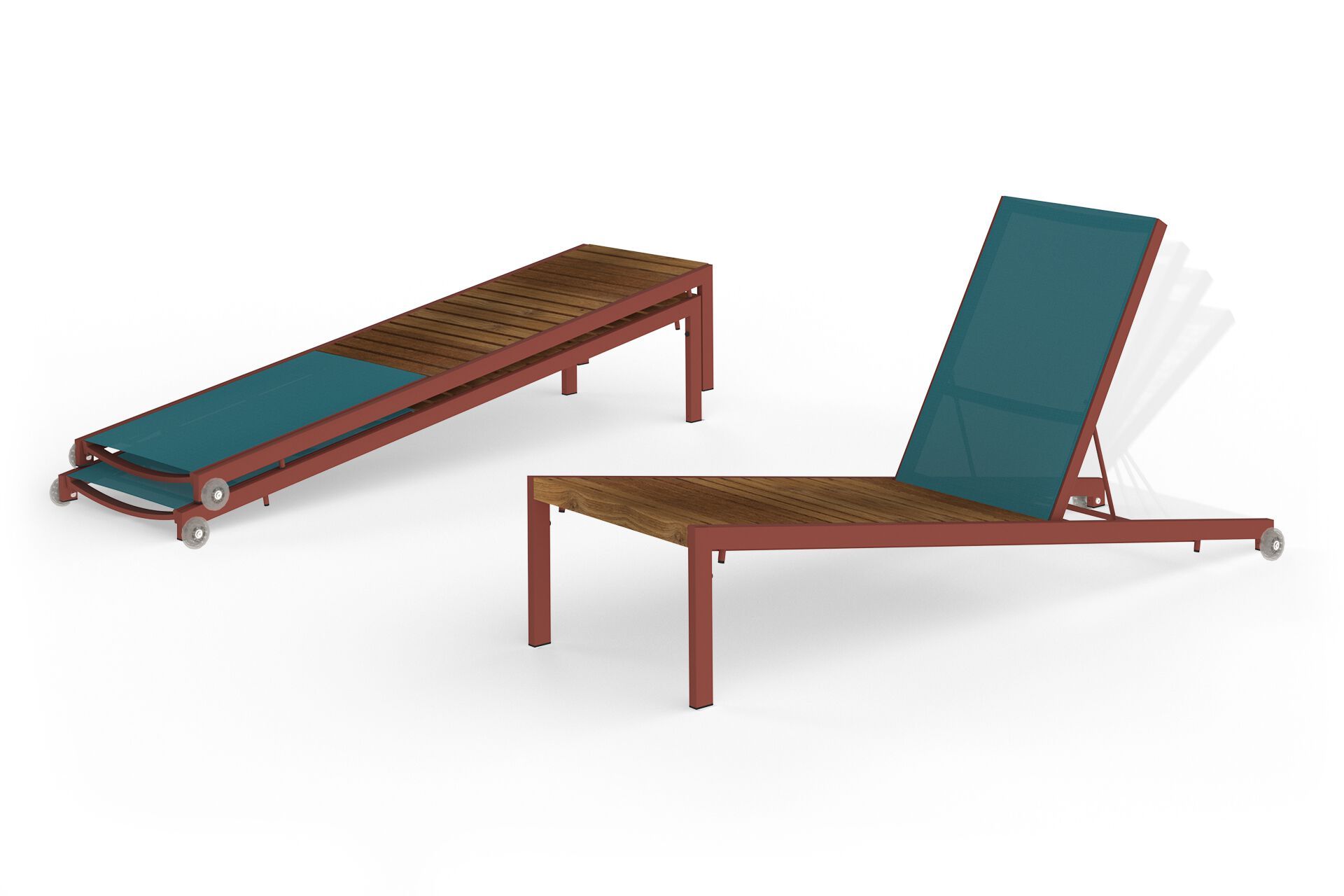 Штабелируемая Садовая кровать из тикового дерева и Batyline® MAMAGREEN ARCH-00115271 - Вид №7