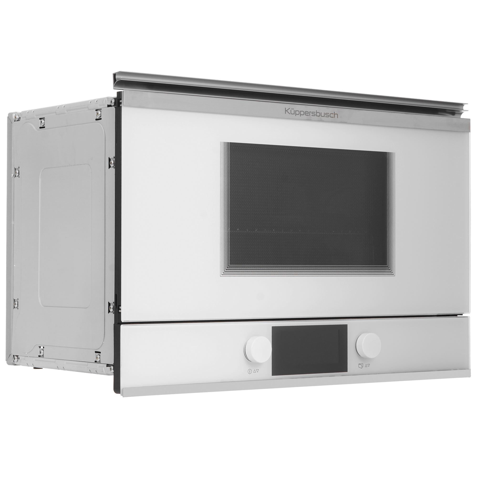 9256103 Встраиваемая микроволновая печь Kuppersbusch ML 6330.0 W1 Stainless steel белый STDN-0026641 - Вид №1