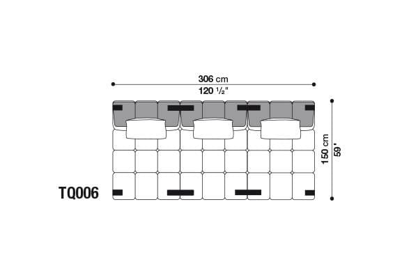 Модульный диван B&B Italia Tufty Time ARCH-00144354 - Вид №40