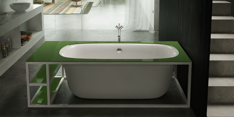 Напольная ванна Naked Combi Glass1989 MFD00H - Вид №3