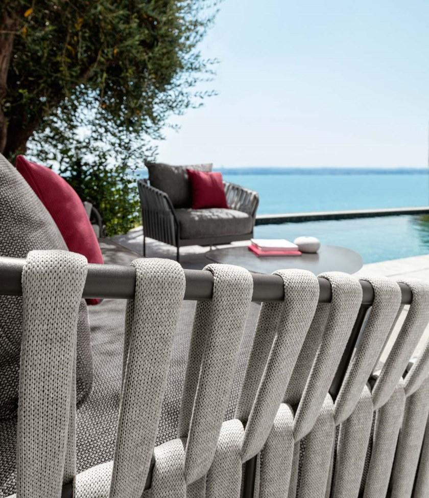 Talenti Садовый диван 2 мест со съемным чехлом из ткани Frame Fmediv2 - Вид №3