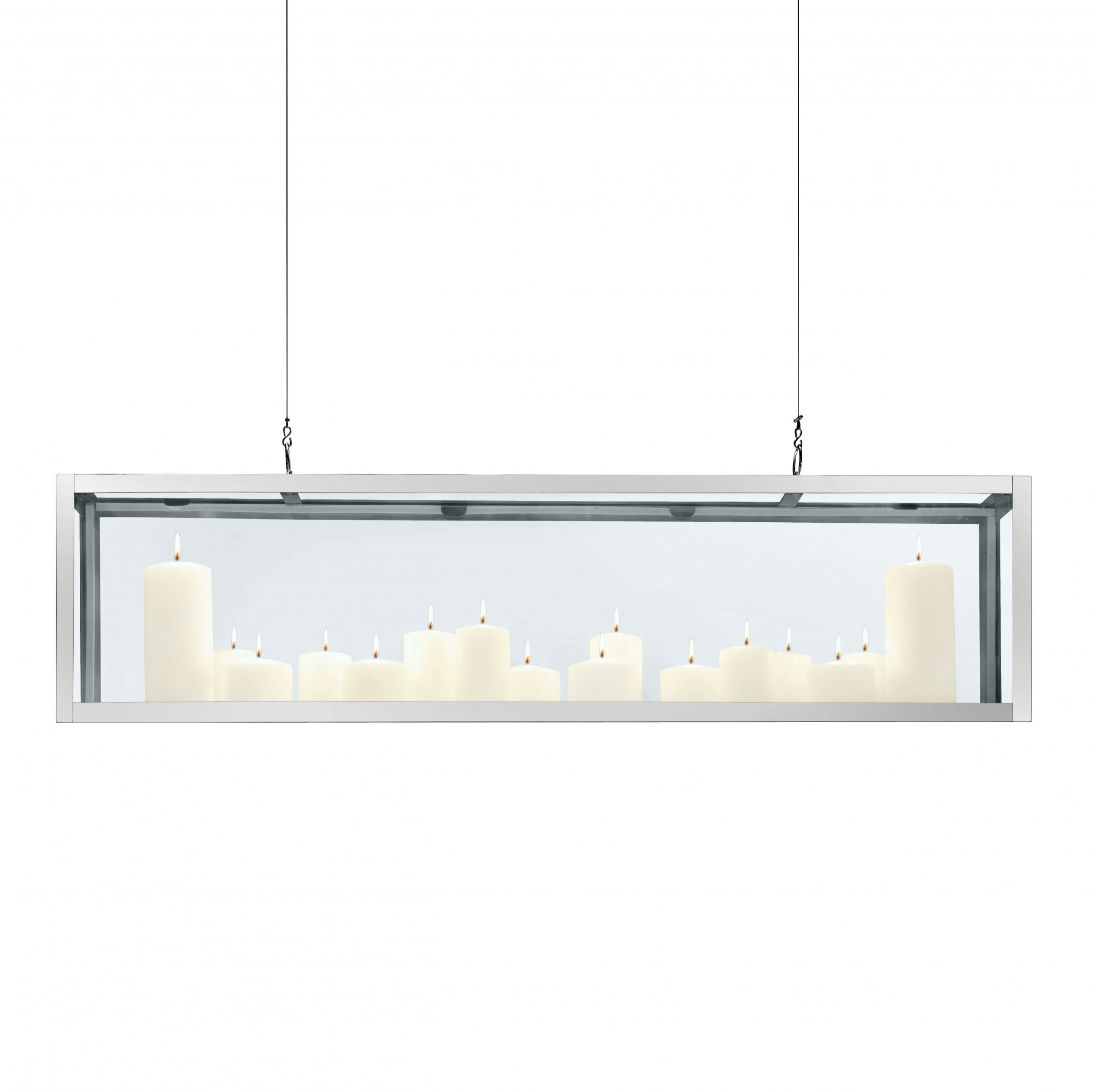 300061-02 ABHIKA NIKI ПОДВЕСНОЙ ФОНАРЬ SILVER 