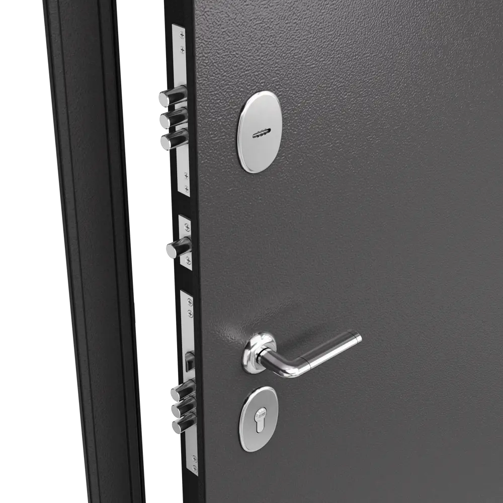 Дверь металлическая Ферн, 860 мм, правая, цвет дуб белый TOREX STLM-2112067 - Вид №1