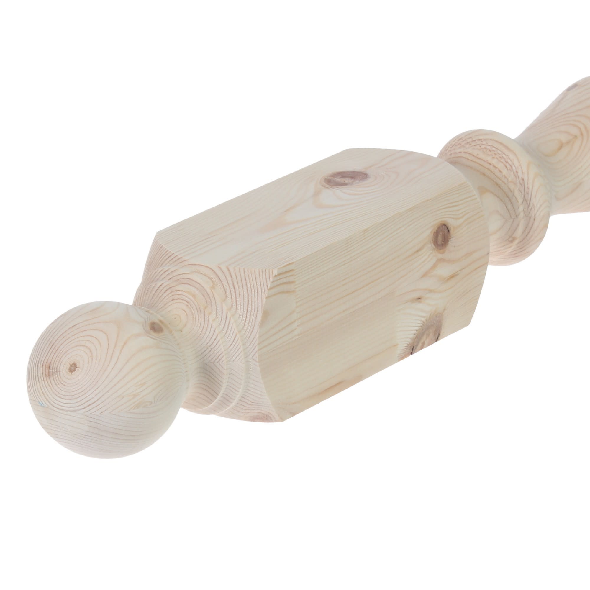 81967444 Столб витой, 90х90х1200 мм, хвоя сорт AB Santreyd  - Вид №1