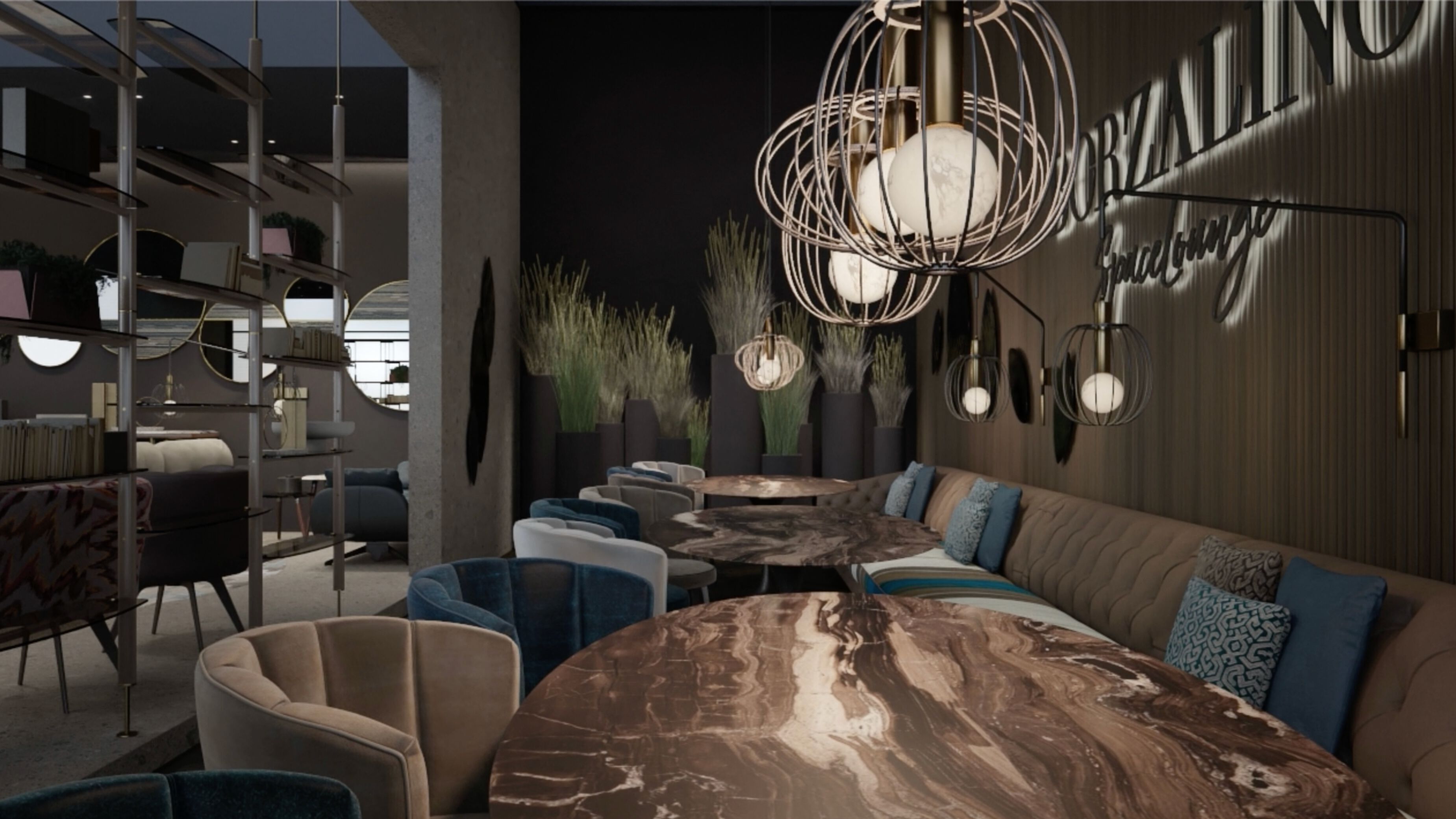 Тканевый диван Borzalino New Kap ARCH-00011105 - Вид №4