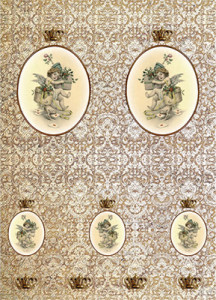 01621 Декупажная карта 30.8 x 44 см "Доставка подарков" Чип-Арт