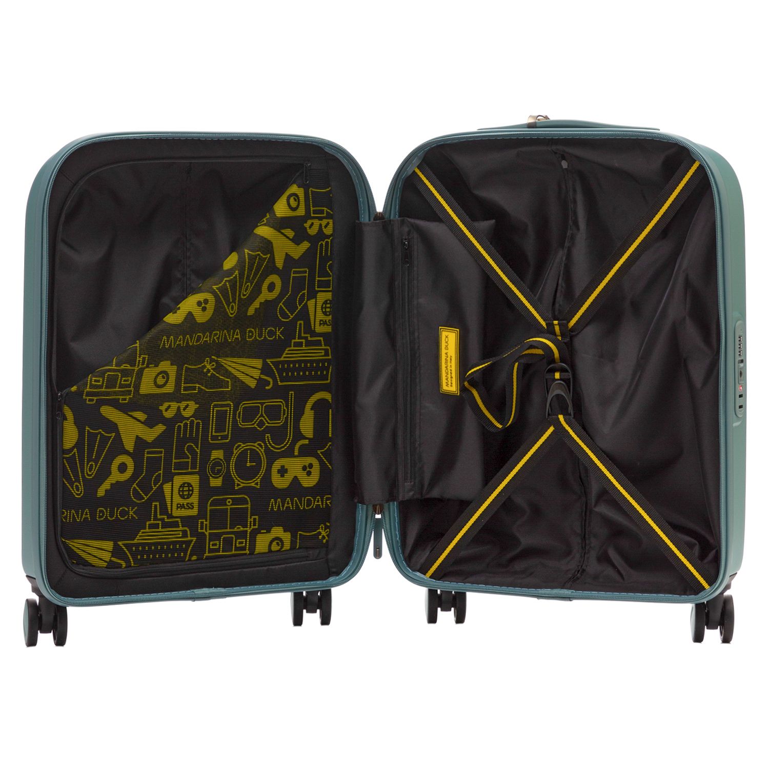 SZV54-23A Чемодан SZV54 Cabin Trolley Mandarina Duck Logoduck+  - Вид №2
